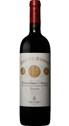 Montepulciano d'Abruzzo Brune Rosse DOC Riserva Torre Zambra 2015